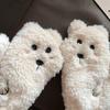 Gloves female winter Korean version cute teddy velvet bear velvet thickened warm winter student cycling windproof wholesale
