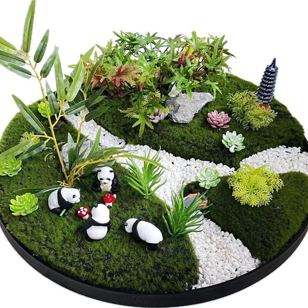 Bestselling Chinese Turntable Centerpiece: Decorative Round Landscape for Living and Dining Rooms