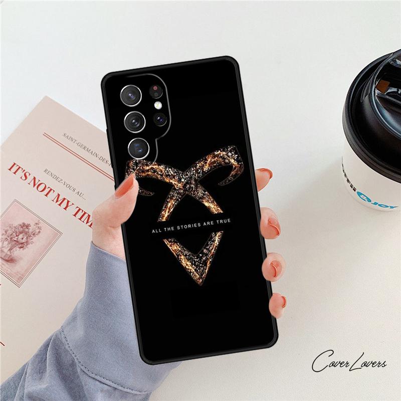 Shadowhunters Phone Case For Samsung Galaxy S24 S25 S23 S22 Ultra Note 10 20 Plus S20 S21 FE Cover