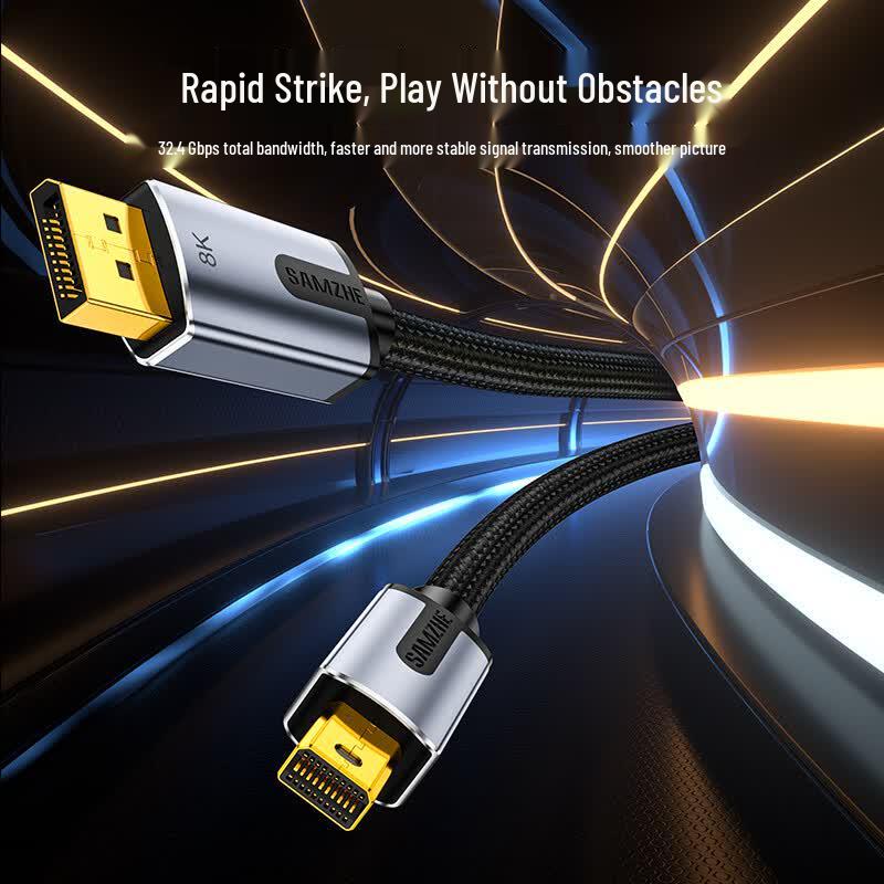 ShanZe Mini DP to DP 1.4 Adapter Cable, 8K@60Hz