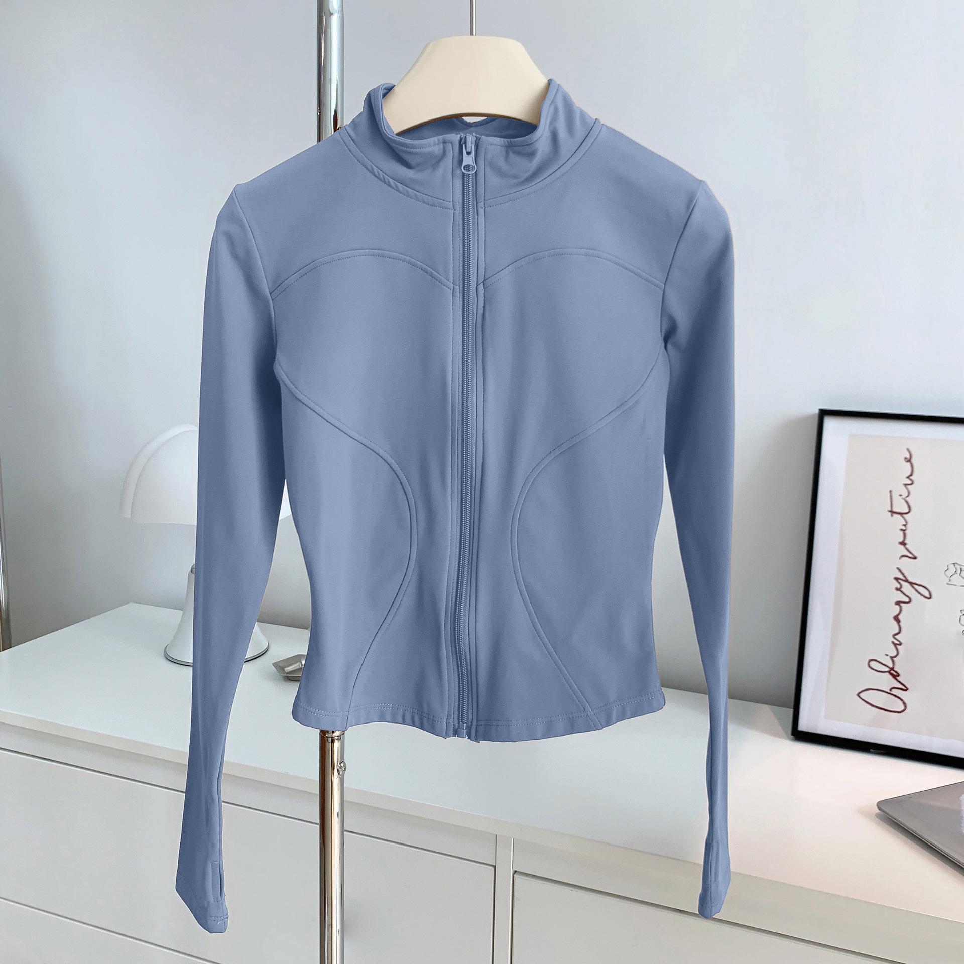 

Жіноча оксамитова куртка для йоги Slim Fit Plus - потовщена, вузька талія, довгий рукав, ідеальна для занять спортом і пілатесу XXXL