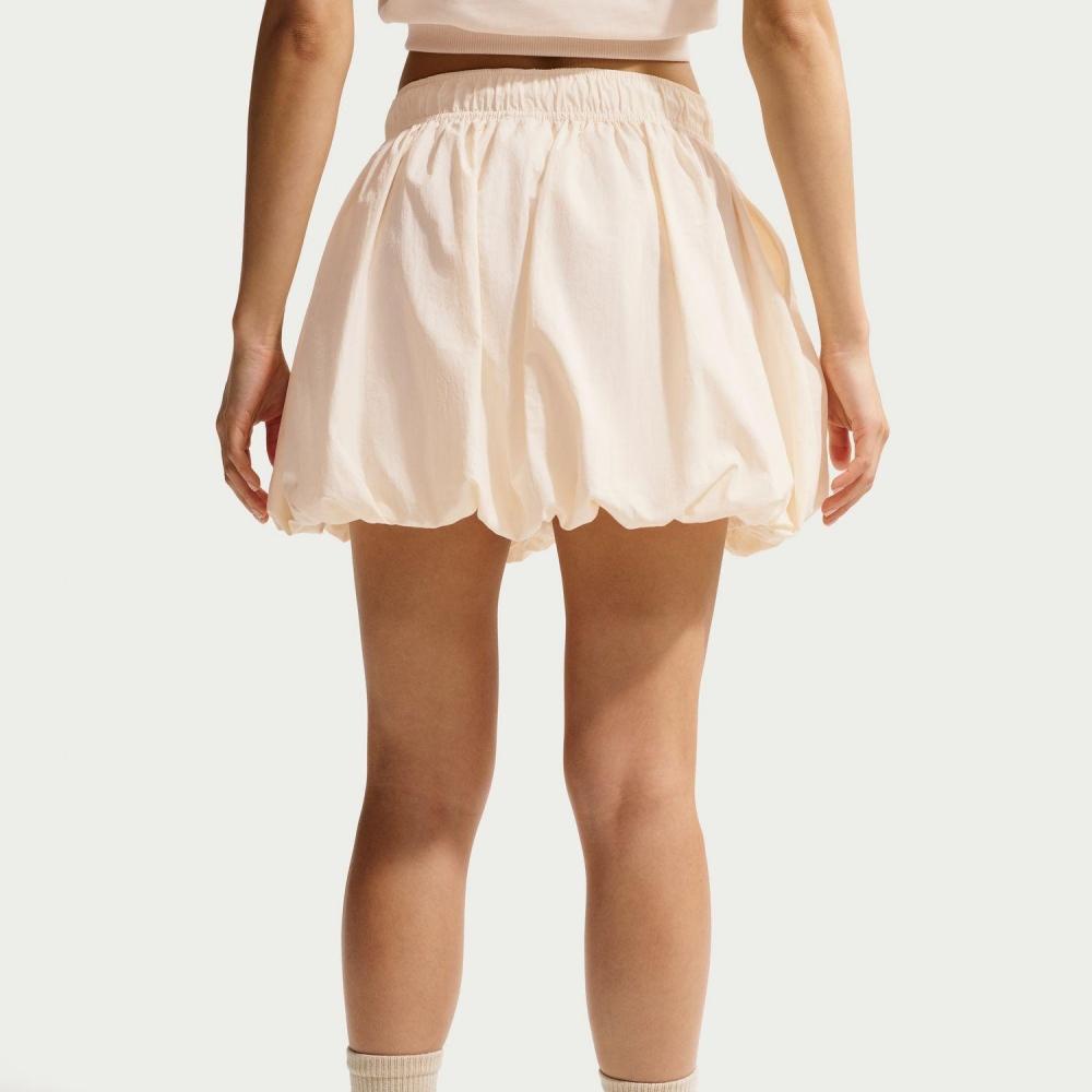 Nike W Bubble Skirt Iq0062 102chalk Black