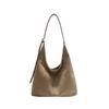 Suede bag women's new autumn and winter large-capacity matte leather shoulder bag textured commuter tote bag