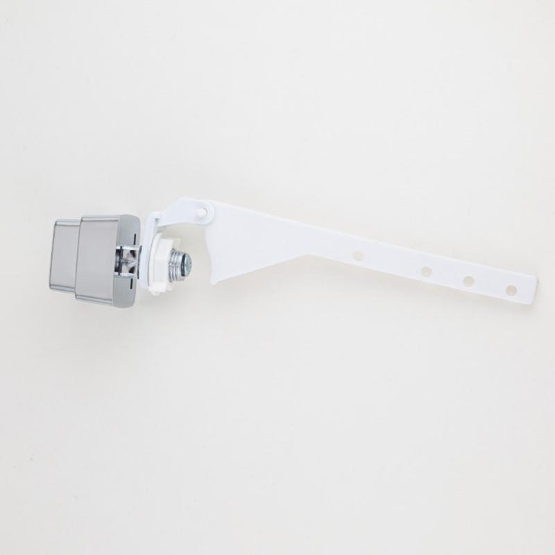 Strong Plastic Side Mount Toilet Flush Handle with Spring Mechanism Trip Levers Replacement for Efficient Water Saving