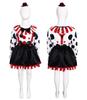 Soul-Shattering Clown Halloween Unisex Cosplay Costume with Blood Stains and Cloak