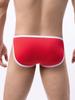 Men'S Low Waist Panties Patchwork Bikini Underwear Sexy Hollow Out Breathable Man Briefs U Bulge Pouch Sheath Underpants