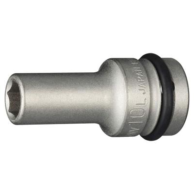 TONE Schlagschrauber-Steckschlüssel lang Antriebswinkel Schlüsselweite 10mm HP4NV-10L 12,7mm (1/2 ")