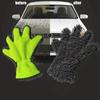 1/2pcs Ultra-Luxury Microfiber Car Wash Gloves Car Cleaning Tool Home Use Multi-function Cleaning Brush Detailing Washing Gloves