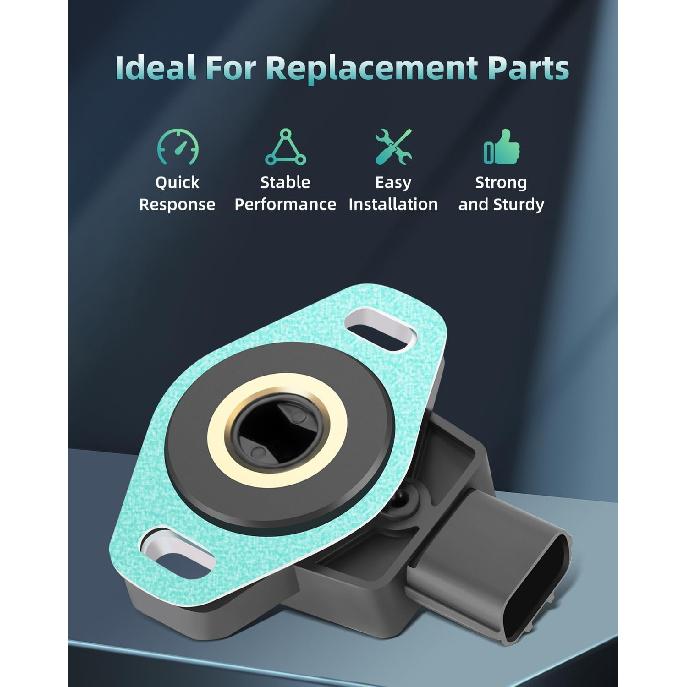 

SCITOO 2PCS Throttle Position Sensor fit for Geo for Prizm 1990 1991 1992 1993 1994 1995 1996 1997,for Kia for Sephia 1995 1996 1997 TPSH112,