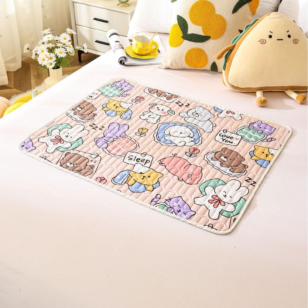 

Двосторонній Водостійкий Дитячий Килимок для Повзання, Студентський Гуртожиток, Матраци для Ліжка Анти-бік Міс Тітка, Місячний Килимок, Дихаючий 50*70см/70*100см 50*70cm