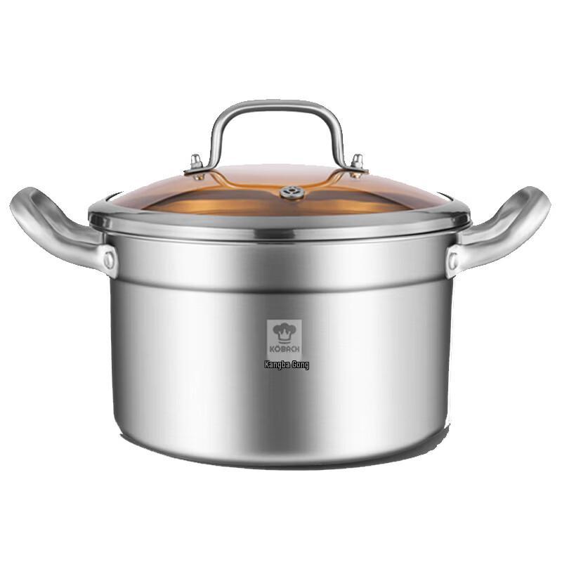 KOBACH New European Style 22cm 304 Stainless Steel Soup Pot