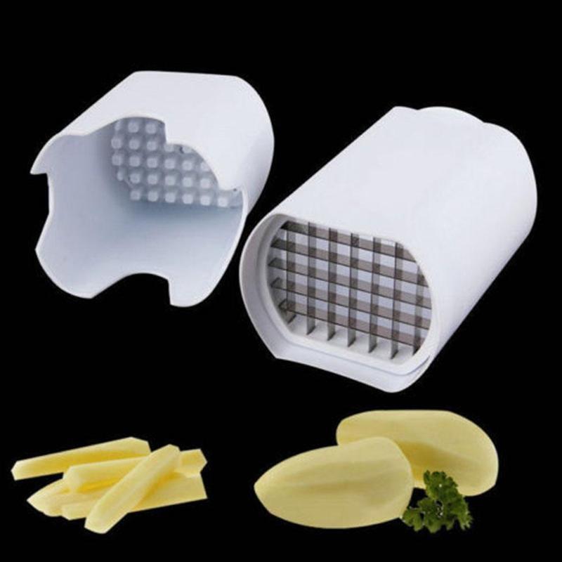 New New Kitchen Fries One Step French Fry Cutter Potato Vegetable Fruit Slicer Tool