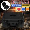 ABS Plastic Storage Toolbox Equipment Tool Case Suitcase with Foam Inside Black/red/yellow/blue Safety Instrument Tool Box