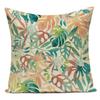 Vintage Flower Printed Throw Pillow Cover Sofa Chair Cushion Covers Home Decorative For Chair Seat Bedroom Square Pillowcase
