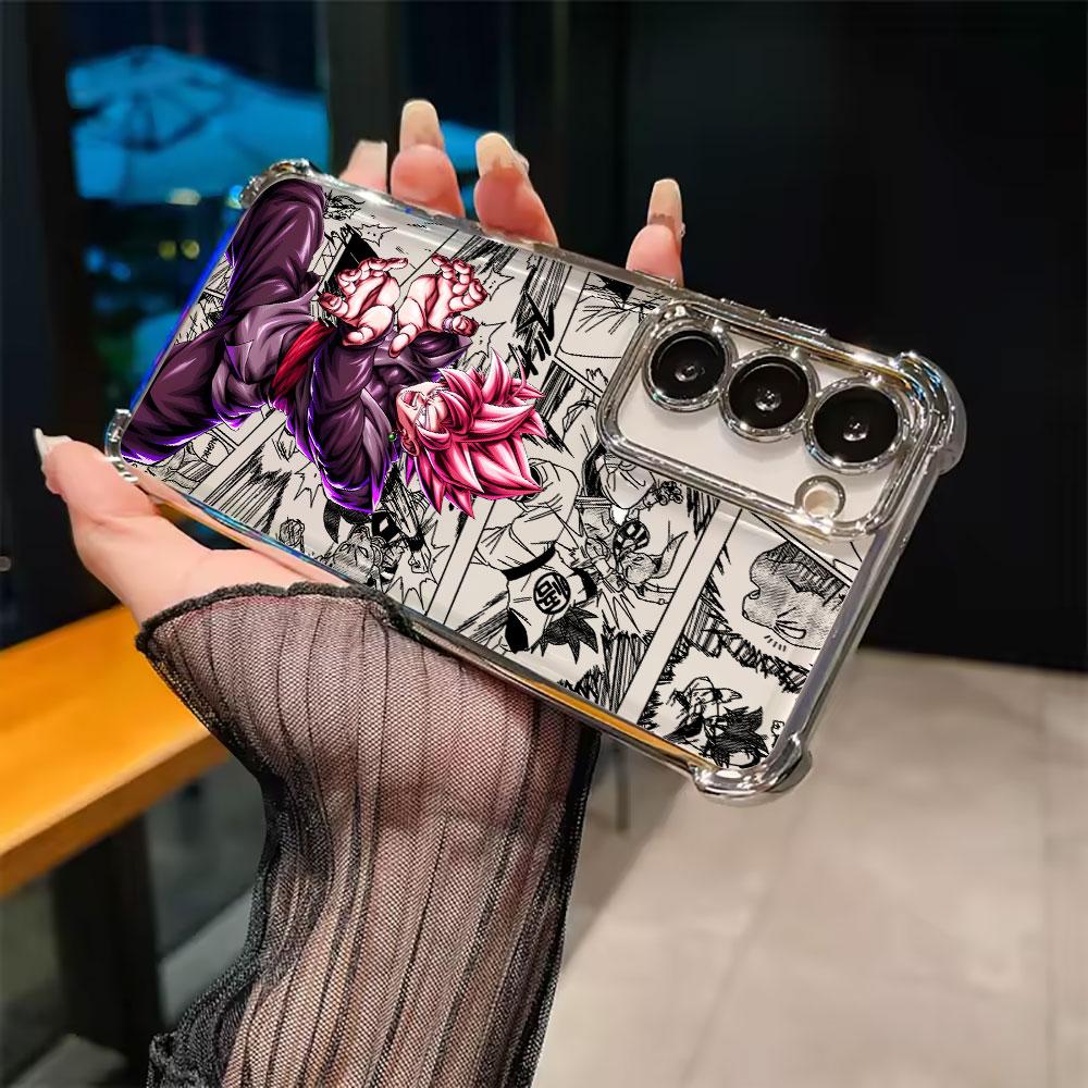 Coque For Galaxy S26 Ultra Phone Case Dragons Anime Balls Cool For Samsung S26 S25 S24 S23 S21 Ultra S20 FE S25 Plus Soft Cover