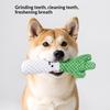 Cute Plush Vegetable Dog Toy Squeaky Broccoli Eggplant Chew Puppy Teething Interactive Play Toy