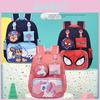 Delightful Cartoon Spiderman Kids Backpack For Boys And Girls Nylon Lightweight
