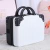 14 Zoll Mini Reisekoffer Kosmetikbox Handgepäck Organizer Make-up-Koffer Kleine Passwortbox Boarding Case für Frauen Mädchen
