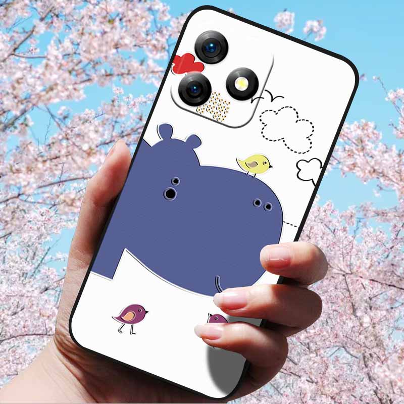 3D Relief Embossed Retro For Ulefone Note 18 Ultra Cases Soft Silicone Back Cover Cases For Ulefone Note 18 Ultra 3D Relief Case