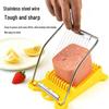 Multifunctional Stainless Steel Slicer for Ham, Eggs, and Fruit