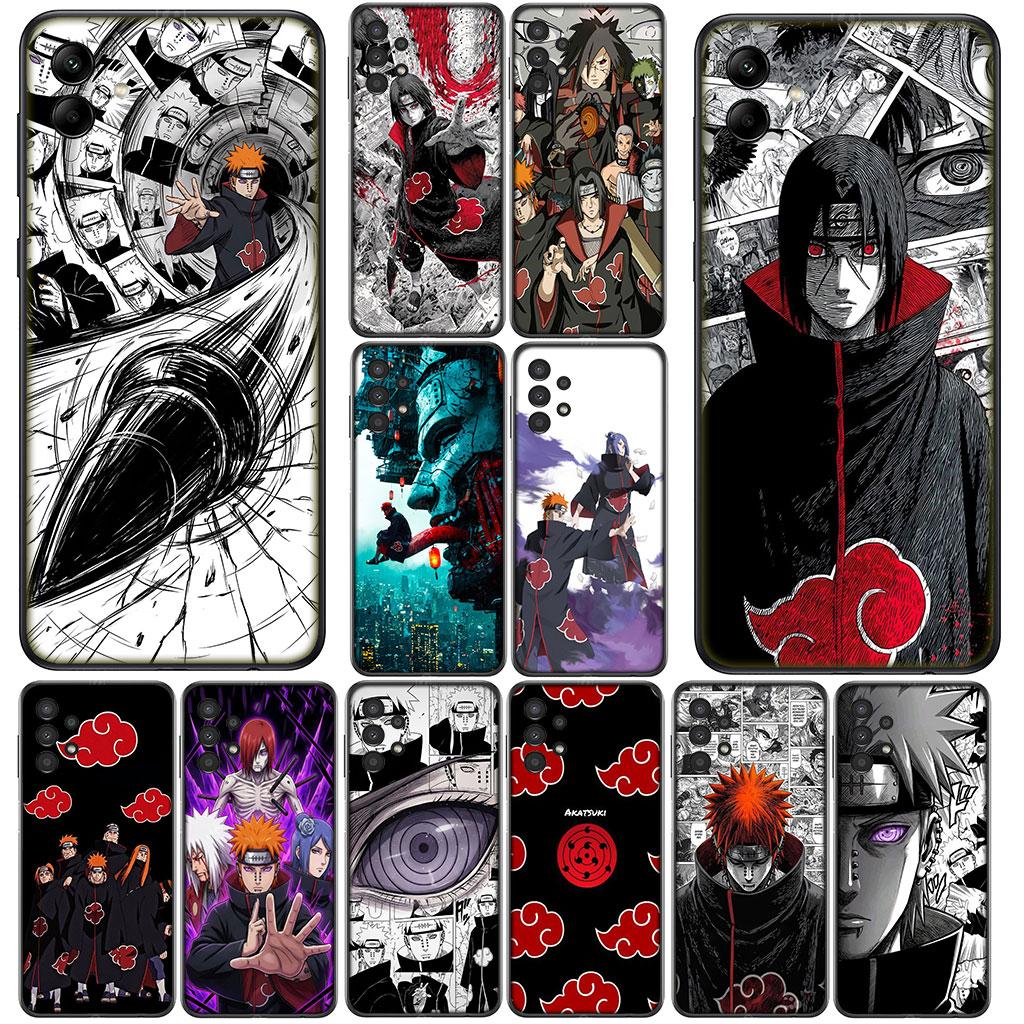 Pain Akatsuki Narutos Itachi Uchiha Phone Cover for Samsung Galaxy S22 S21 S20 Fe Ultra S9 Plus + A13 A22 M21 M31 M55 M15 Case