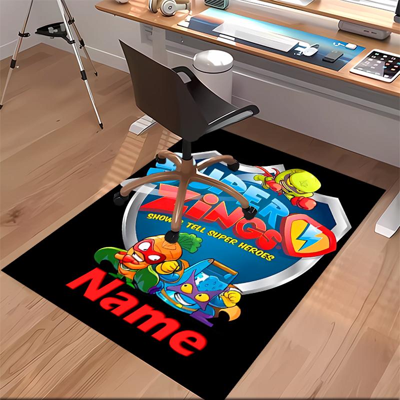 Custom Personalization SuperZings Print Area Rug - Soft, Washable Non-Slip Indoor Mat,Living Room,Home&Office Decorative Rug