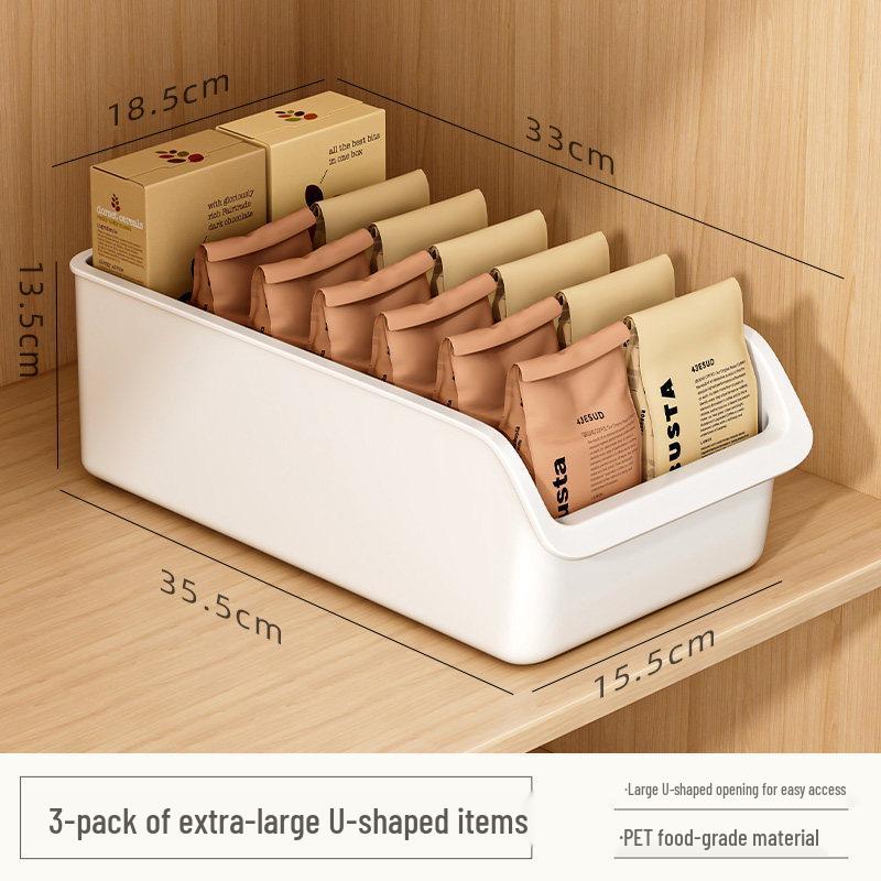 Desktop Storage Box for Snacks, Toys, and Sundries - Home and Kitchen Organizer Basket