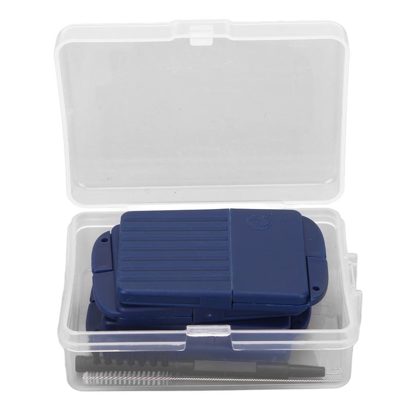 4 Packs 34pcs Wax Guard Filters Cleaning Tool Hearing Aid Wax Guard Filters for Starkey Clear Hearing Amplifier Brush Set