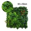 Synthetic Grass Wall Panel Home Decor Artificial Plant Flower Background