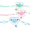 Pacifier Bead Necklace Cute Soft Girl Love Bow Candy Dopamine Lolita Decorative Accessories Couple Gifts