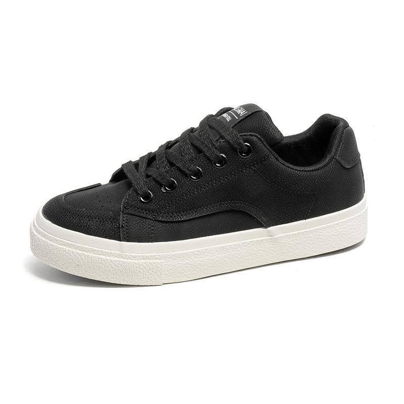 Chaussures de Skate Légères pour Hommes 2026 Printemps Automne Nouvelles Extérieur Antidérapantes Tendance Plates Confortables Lacets Décontractées Plateforme Baskets