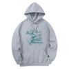Happy Maltese Hoodie Grey