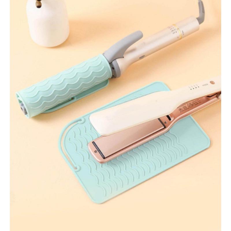 Curling Iron Salon-specific Electric Flat Iron Non-slip Heat-insulating Pad