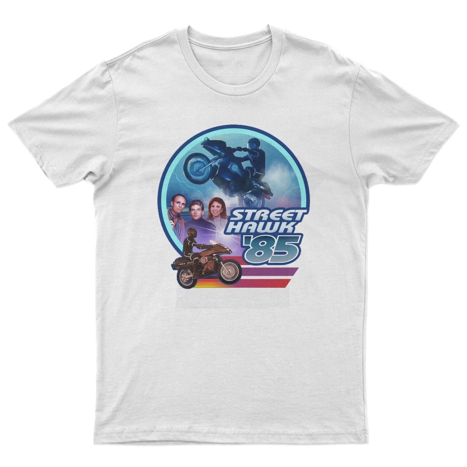 

funny mens film movie 90s retro cult horror t shirt for street hawk fans S