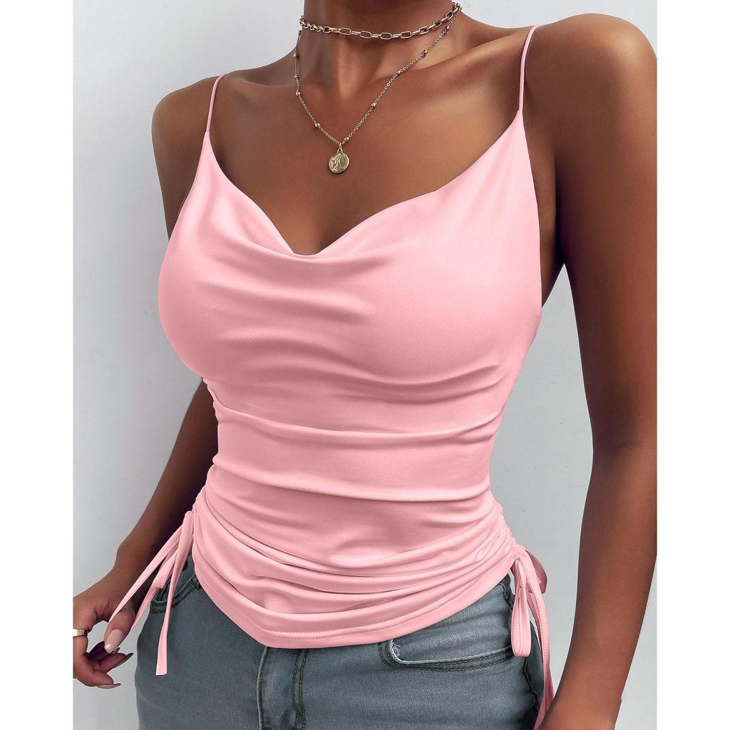Mujer Elegante Slim Temperamento Cuello Oscilante Punto Camisola Top Talla Grande