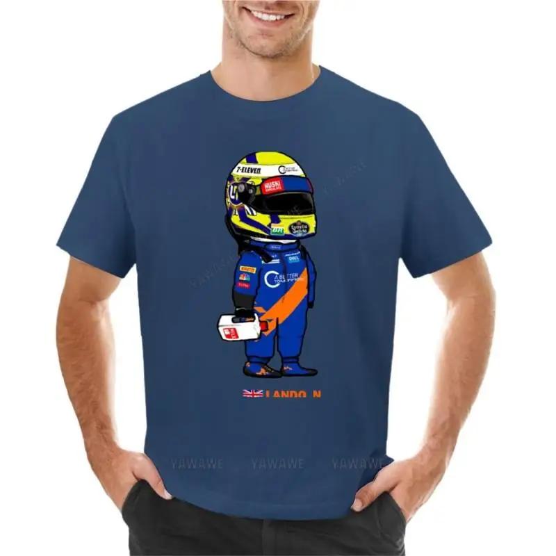 Lando-Norris-And-The-Milk T-Shirt Blank T Shirts Animal Print Shirt for Boys Graphics T Shirt Funny T Shirts Men T Shirts