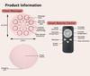 Smart Chest Massager & Enhancer for Breast , Care, and Shapin Red Light Therapy + Heat + Vibration for Firm & Plump Curves