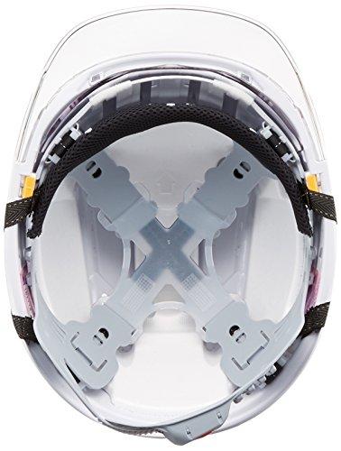 TOYO Venti Plus Helmet with Shield, White/Clear/Clear with Styrofoam, No. 391F-C-C