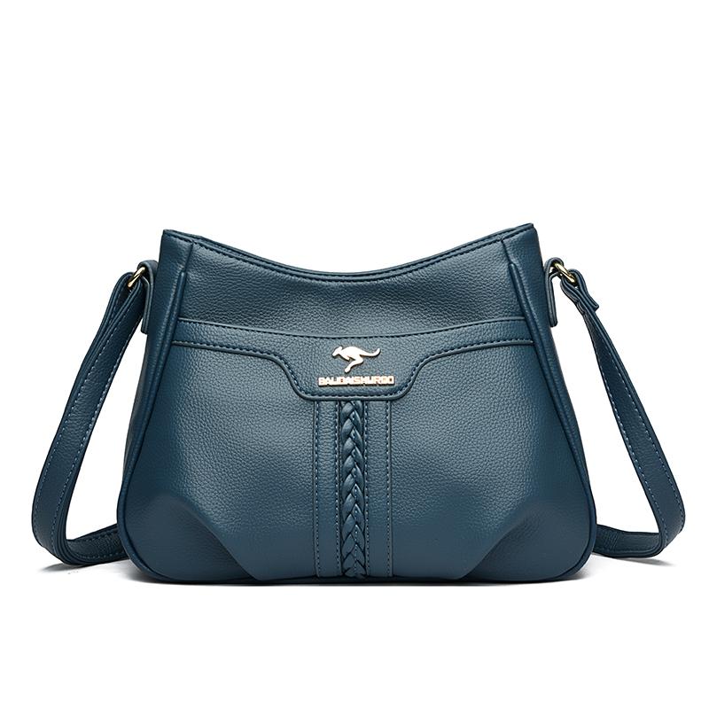 Einfache Retro Damen Schultertasche, Lässige Umhängetasche, Modische Damen Schultertasche, Geeignet für Alltag, Shopping, Pendeln