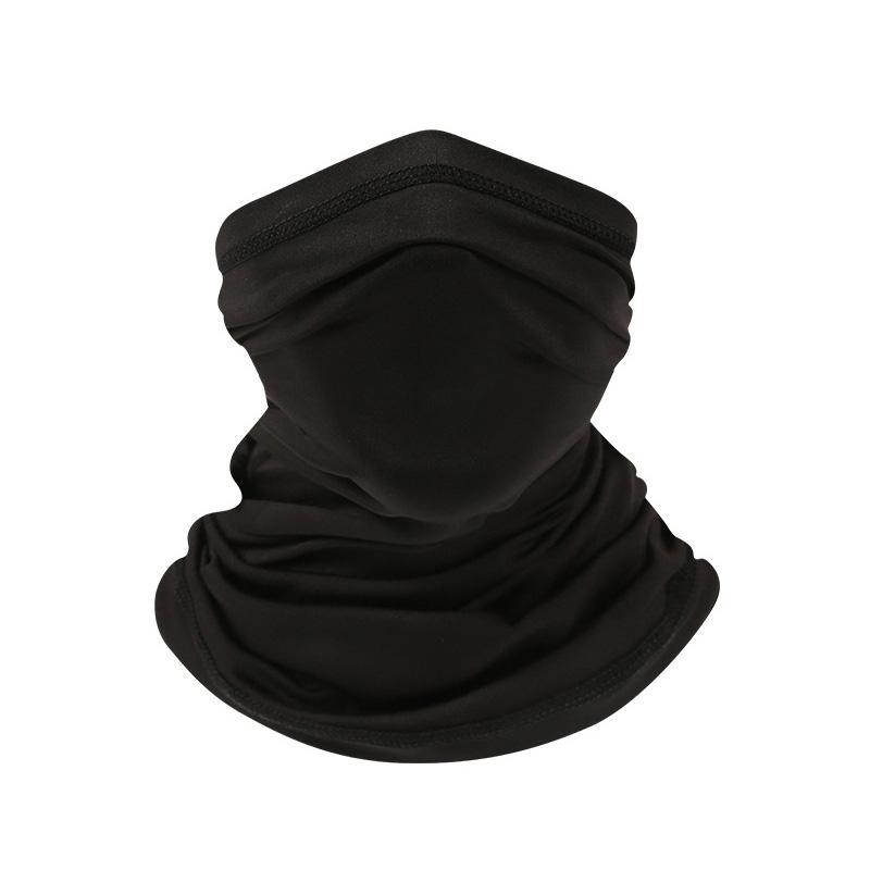 

1Pc Sunscreen Mask Motorcycle Sweatband Outdoor Neck Cover Multifunctional Headscarf Hiking Ice Silk Scarves Sports