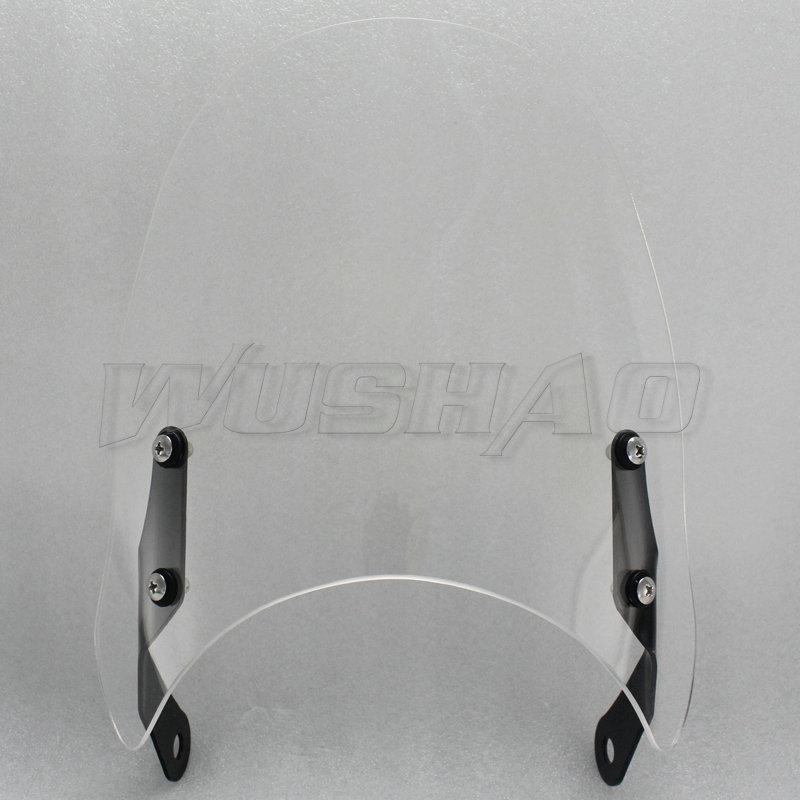 Windshield  For 1993 - 2017 Honda CBF600 CBF 600 CBF500 CBF250 250  CB500 CB 500 Twin Windscreen Screen Bracket Headlight Mount