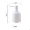 Ceramic Pump Soap Dispenser, Liquid Hand Bathroom Container for Laundry