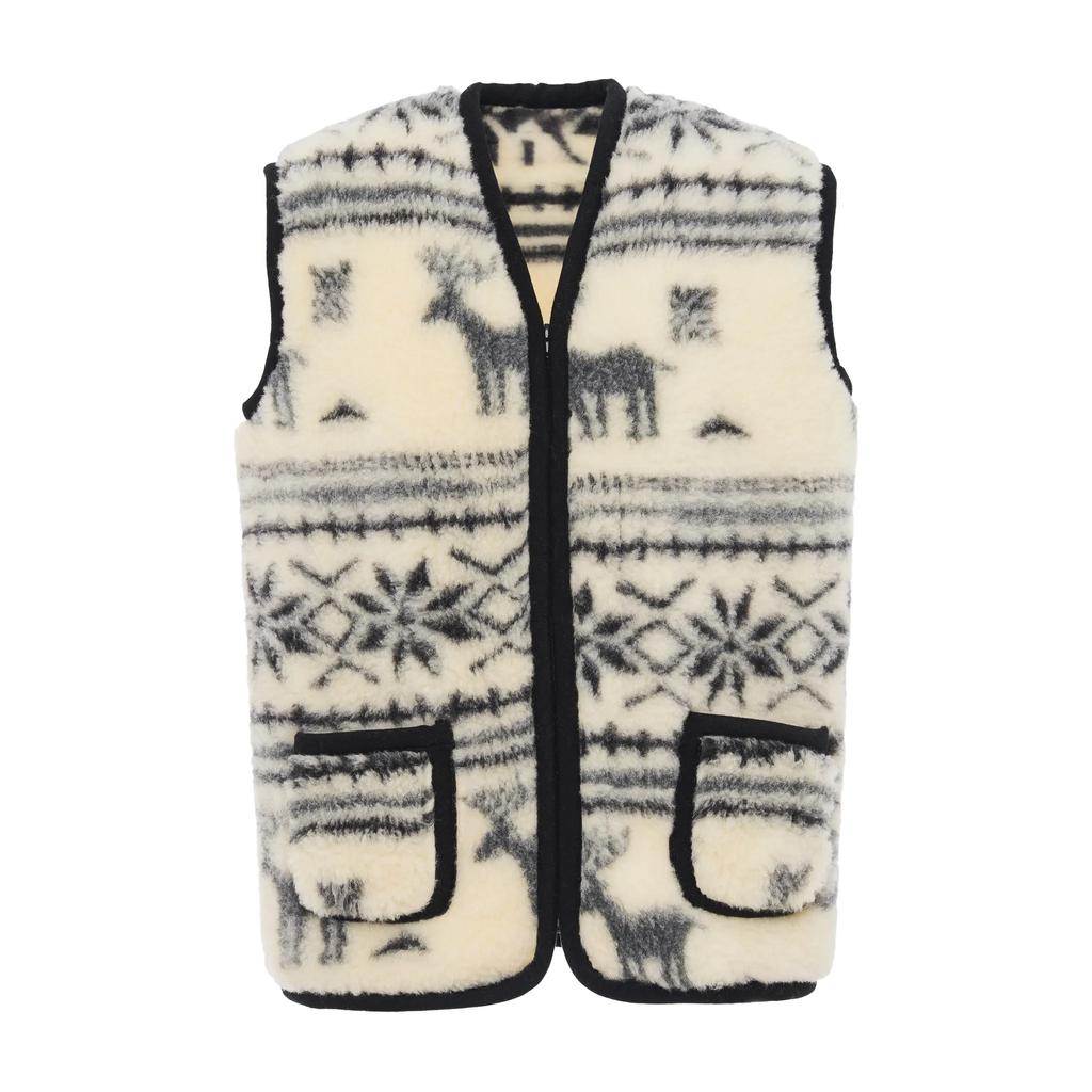 Unisex Vest, Warm Sleeveless Jacket for Men and Women XS
