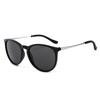 New fashion round frame sunglasses men's and women's metal trend sunglasses personalized versatile sunscreen sunglasses women