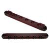 Wooden Billiard Pool Cue Rack Wall Mounted Rack Stick Holder