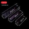 Acrylic L-Shaped U-Shaped No-Drill Wall Storage Rack for Bathroom, Shower, Kitchen Display