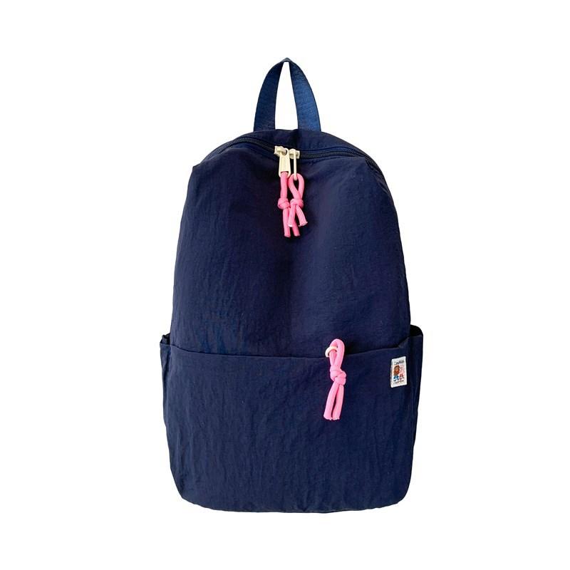 Schoolbag Korean ins style girly backpack female dopamine leisure travel backpack high value lightweight small schoolbag
