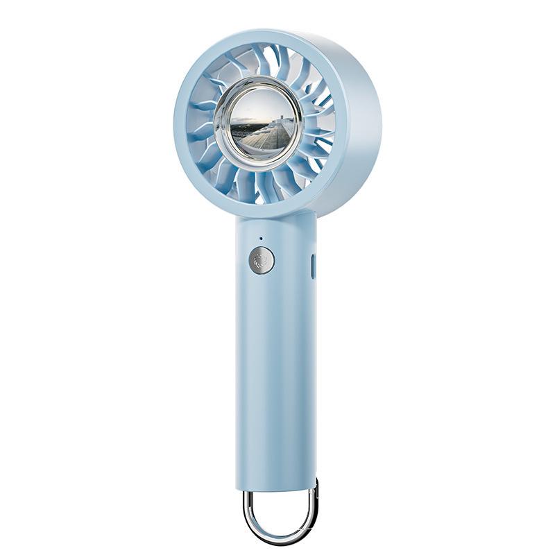 

Aroma Pendant USB Rechargeable Handheld Fan with Lighting & Mosquito Repellent 70*44.5*165 MM