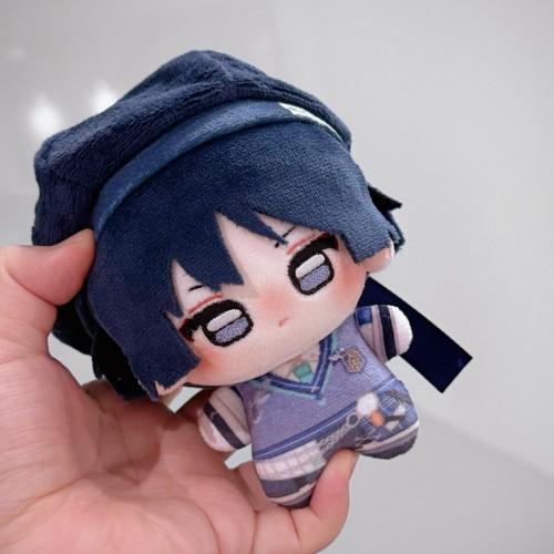 10cm Spel Genshin Impact Wanderer Pluche Pop Met Hoed Hanger Scaramouche Knuffel Pop Sleutelhanger Verzamel Vakantie Cadeau 10cm