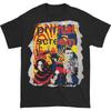 Caldo 1984 Britannico Acid Rock Primal Scream Band Americano Casuale Rosso Manica Corta T-Shirt